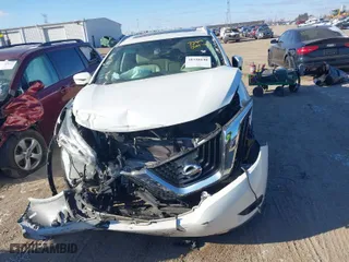 2016 Nissan Murano S with VIN 5N1AZ2MH1GN144560, listed as a IAAI auction lot 41230648 with 61,800 mi miles. Bid and sale history available at carsss.com. Image 11.