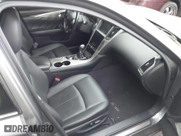 2017 Infiniti Q50 Premium with VIN JN1EV7AP0HM735371, listed as a IAAI auction lot 42101630 with 165,334 mi miles and . Bid and sale history available at carsss.com. Image 5.