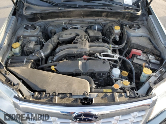 2012 Subaru Forester X with VIN JF2SHBBCXCH421445, listed as a Copart auction lot 49855505 with 120,484 mi miles and Salvage Title. Bid and sale history available at DreamBid. Image 12.