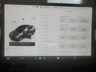 2023 Tesla Model Y Long Range z VIN 7SAYGDEE6PA179733, wystawiony jako Copart lot #58399015 z przebiegiem 45 780 mil mil oraz Szkoda całkowita • Salvage title. Historia ofert i sprzedaży dostępna na DreamBid. Obrazek 9.