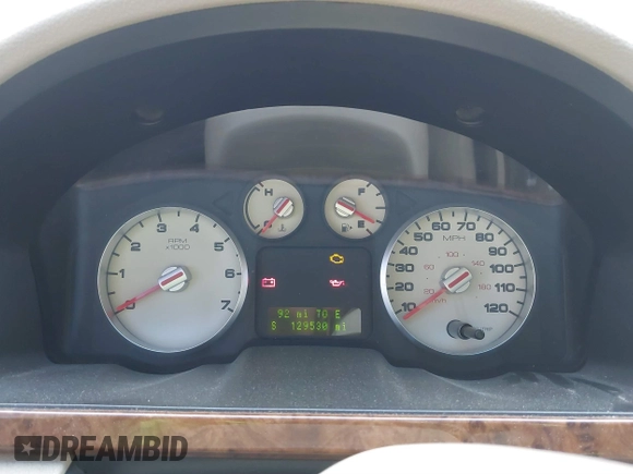 2005 Ford Five Hundred Limited с VIN 1FAFP25185G126517, выставлен на аукционе IAAI как лот 41449598 с пробегом 129 530 миль миль и . История ставок и продаж доступна на DreamBid. Изображение 7.