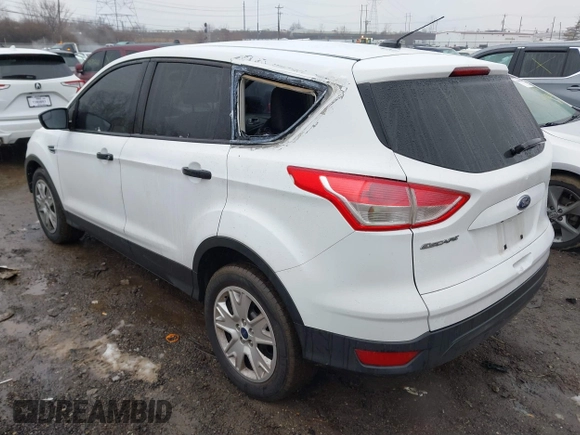 2014 Ford Escape S with VIN 1FMCU0F73EUB09490, listed as a IAAI auction lot 41557088 with 247,187 mi miles. Bid and sale history available at carsss.com. Image 3.