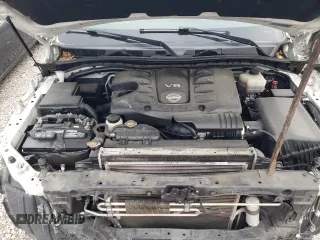 2017 Nissan Armada SL with VIN JN8AY2ND6H9006806, listed as a Copart auction lot 43195265 with 126,955 mi miles and Salvage Title. Bid and sale history available at carsss.com. Image 12.