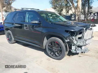 2020 Chevrolet Traverse Premier with VIN 1GNEVKKW0LJ295174, listed as a IAAI auction lot 41599409 with 30,291 mi miles. Bid and sale history available at carsss.com. Image 1.
