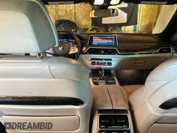 2020 BMW 7 Series 750i xDrive with VIN WBA7U2C05LGJ59633, listed as a Copart auction lot 59625975 with 73,471 mi miles and Clean title. Bid and sale history available at DreamBid. Image 9.
