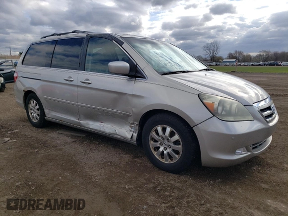 2006 Honda Odyssey TOURING with VIN 5FNRL38896B012054, listed as a Copart auction lot 52447985 with 180,221 mi miles and Salvage Title. Bid and sale history available at carsss.com. Image 4.