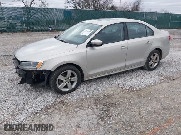 2012 Volkswagen Jetta TDI w/Premium with VIN 3VWLL7AJ2CM317216, listed as a IAAI auction lot 41731204 with 320,474 mi miles and . Bid and sale history available at DreamBid. Image 2.