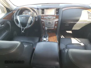 2018 Infiniti QX80 z VIN JN8AZ2NC7J9440940, wystawiony jako Copart lot #53384735 z przebiegiem 57 875 mil mil oraz Czysty tytuł • Clean title. Historia ofert i sprzedaży dostępna na DreamBid. Obrazek 8.