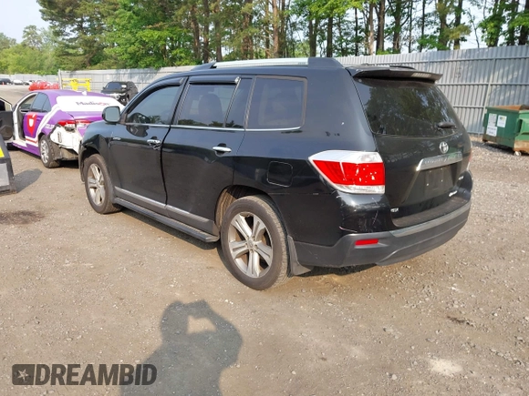 2011 Toyota Highlander Limited z VIN 5TDDK3EH5BS087809, wystawiony jako IAAI lot #42412004 z przebiegiem 191 511 mil mil oraz . Historia ofert i sprzedaży dostępna na DreamBid. Obrazek 3.