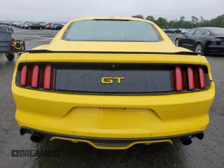 2016 Ford Mustang GT with VIN 1FA6P8CF9G5214847, listed as a Copart auction lot 61108705 with 54,137 mi miles and Salvage title. Bid and sale history available at DreamBid. Image 6.