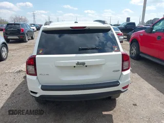 2016 Jeep Compass Latitude with VIN 1C4NJDEB1GD616457, listed as a IAAI auction lot 41962493 with 80,717 mi miles and . Bid and sale history available at DreamBid. Image 16.