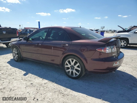 2006 Mazda Mazda6 Grand Touring s with VIN 1YVHP80D165M07265, listed as a Copart auction lot 73018174 with 0 mi miles and Salvage Title. Bid and sale history available at carsss.com. Image 2.