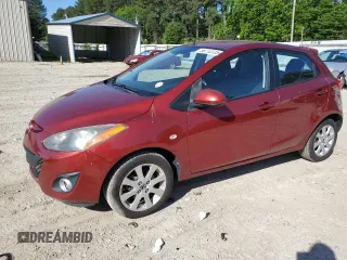 2014 Mazda 2 Touring z VIN JM1DE1LYXE0174854, wystawiony jako Copart lot #56712225 z przebiegiem 163 065 mil mil oraz Szkoda całkowita • Salvage title. Historia ofert i sprzedaży dostępna na DreamBid. Obrazek 1.