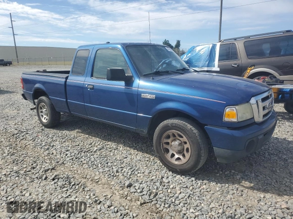 2010 Ford Ranger XL with VIN 1FTKR1ED9APA19896, listed as a Copart auction lot 47200235 with 266,145 mi miles and Salvage Title. Bid and sale history available at DreamBid. Image 4.