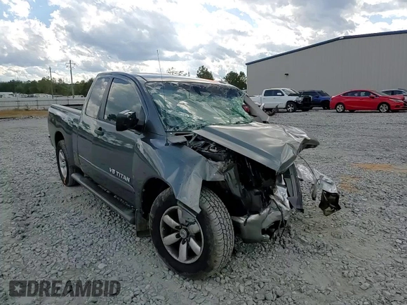 2008 Nissan Titan SE with VIN 1N6AA06AX8N318351, listed as a Copart auction lot 72518193 with 253,363 mi miles and Salvage Title. Bid and sale history available at carsss.com. Image 11.