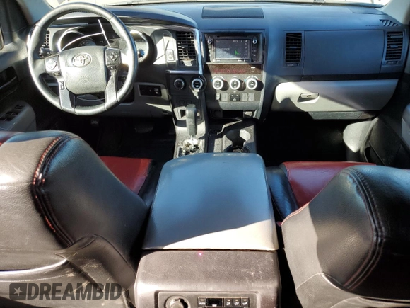 2018 Toyota Sequoia SR5 with VIN 5TDBY5G17JS160291, listed as a Copart auction lot 79465064 with 156,922 mi miles and Salvage Title. Bid and sale history available at carsss.com. Image 8.
