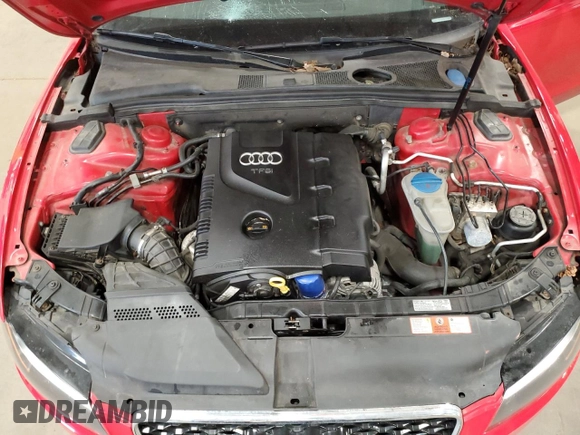 2010 Audi A5 Premium Plus with VIN WAULFAFH6AN011455, listed as a Copart auction lot 52769735 with 89,584 mi miles and Salvage Title. Bid and sale history available at carsss.com. Image 11.