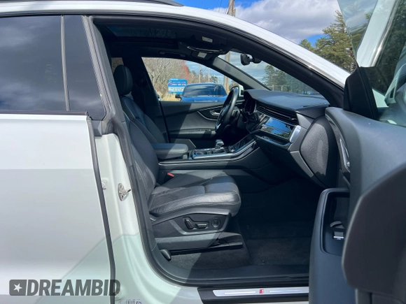 2019 Audi Q8 Premium Plus with VIN WA1EVAF17KD039090, listed as a Copart auction lot 53704905 with 79,894 mi miles and Clean Title. Bid and sale history available at carsss.com. Image 5.