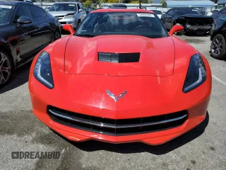 2019 Chevrolet Corvette 1LT with VIN 1G1YB2D73K5111639, listed as a Copart auction lot 50060404 with 24,787 mi miles and Salvage Title. Bid and sale history available at carsss.com. Image 5.