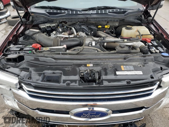 2017 Ford F-350 Platinum with VIN 1FT8W3BT7HEE46834, listed as a Copart auction lot 59903785 with 90,227 mi miles and Salvage title. Bid and sale history available at DreamBid. Image 11.