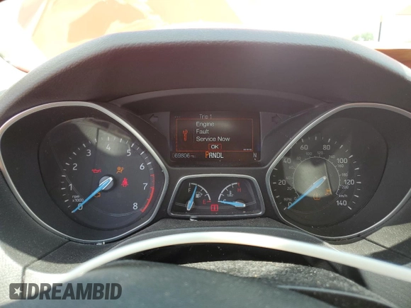 2017 Ford Focus SE z VIN 1FADP3F25HL339828, wystawiony jako Copart lot #61400925 z przebiegiem 69 806 mil mil oraz Szkoda całkowita • Salvage title. Historia ofert i sprzedaży dostępna na DreamBid. Obrazek 9.