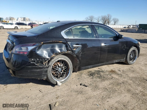 2013 Nissan Maxima 3.5 SV w/Sport Pkg with VIN 1N4AA5AP7DC845951, listed as a Copart auction lot 42520525 with 157,192 mi miles and Salvage Title. Bid and sale history available at carsss.com. Image 3.