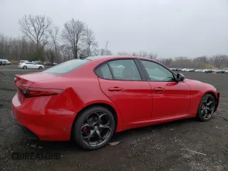 2021 Alfa Romeo Giulia Ti with VIN ZARFANBN4M7647744, listed as a Copart auction lot 51036045 with 83,974 mi miles and Salvage title. Bid and sale history available at DreamBid. Image 3.