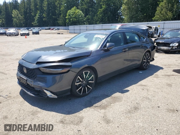 2024 Honda Accord Touring with VIN 1HGCY2F87RA005817, listed as a Copart auction lot 59211165 with 28,355 mi miles and Salvage title. Bid and sale history available at DreamBid. Image 1.