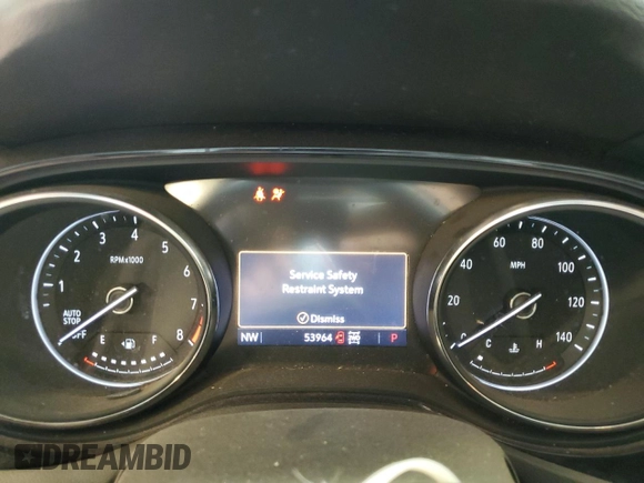 2020 Buick Encore GX Select с VIN KL4MMESLXLB079836, выставлен на аукционе Copart как лот 60286995 с пробегом 53 964 миль миль и На запчасти • Non repairable. История ставок и продаж доступна на DreamBid. Изображение 9.