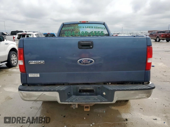2004 Ford F-150 XL with VIN 1FTPF125X4NB36530, listed as a Copart auction lot 54980485 with 170,853 mi miles and Clean title. Bid and sale history available at DreamBid. Image 6.