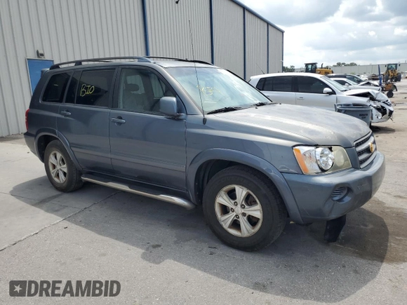 2002 Toyota Highlander z VIN JTEGD21A320028363, wystawiony jako Copart lot #58154705 z przebiegiem 138 157 mil mil oraz Szkoda całkowita • Salvage title. Historia ofert i sprzedaży dostępna na DreamBid. Obrazek 4.