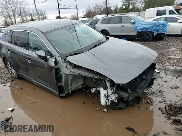 2018 Mazda CX-9 Touring with VIN JM3TCBCY9J0223972, listed as a Copart auction lot 47805935 with 61,240 mi miles and Salvage Title. Bid and sale history available at carsss.com. Image 12.