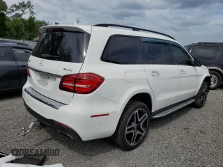 2017 Mercedes-Benz GLS 550 with VIN 4JGDF7DE0HA935289, listed as a Copart auction lot 49321194 with 61,205 mi miles and . Bid and sale history available at DreamBid. Image 3.