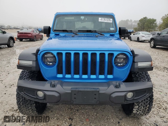 2023 Jeep Wrangler Sport S with VIN 1C4HJXDGXPW692324, listed as a Copart auction lot 41761235 with 15,660 mi miles and Salvage Title. Bid and sale history available at DreamBid. Image 5.
