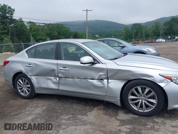 2014 Infiniti Q50 Sport with VIN JN1BV7AR3EM684464, listed as a IAAI auction lot 42449389 with 149,380 mi miles and . Bid and sale history available at DreamBid. Image 6.
