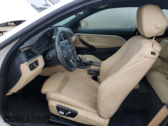 2017 BMW 4 Series 430i with VIN WBA4R7C50HK876667, listed as a Copart auction lot 74543364 with Not Provided miles and Salvage Title. Bid and sale history available at DreamBid. Image 7.