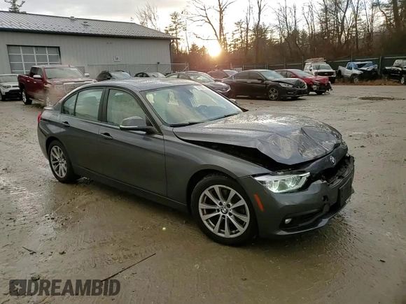 2018 BMW 3 Series 320i xDrive with VIN WBA8E5G52JNU46686, listed as a Copart auction lot 81999984 with 121,394 mi miles and Salvage Title. Bid and sale history available at carsss.com. Image 13.