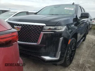 2023 Cadillac Escalade RWD Premium Luxury z VIN 1GYS3BKLXPR408332, wystawiony jako Copart lot #74139724 z przebiegiem Nie podano mil oraz Nie do naprawy • Non repairable. Historia ofert i sprzedaży dostępna na DreamBid. Obrazek 1.