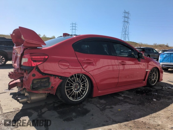 2016 Subaru WRX STI с VIN JF1VA2M62G9835266, выставлен на аукционе Copart как лот 53821175 с пробегом 68 798 миль миль и Списание • Salvage title. История ставок и продаж доступна на DreamBid. Изображение 3.