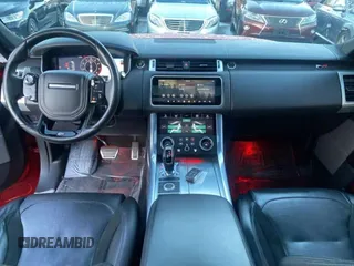 2019 Land Rover Range Rover Sport SVR with VIN SALWZ2SE0KA850XXX, listed as a Copart auction lot 48609505 with 67,838 mi miles and Clean Title. Bid and sale history available at DreamBid. Image 9.