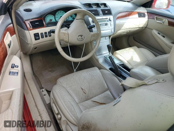 2006 Toyota Solara SE z VIN 4T1FA38P66U068651, wystawiony jako Copart lot #56547755 z przebiegiem 145 957 mil mil oraz Szkoda całkowita • Salvage title. Historia ofert i sprzedaży dostępna na DreamBid. Obrazek 8.