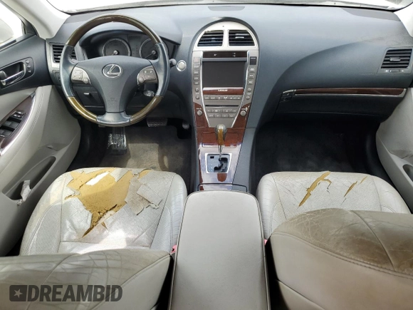 2010 Lexus ES 330 with VIN JTHBK1EG9A2362945, listed as a Copart auction lot 61284784 with Not Provided miles and Salvage Title. Bid and sale history available at DreamBid. Image 8.