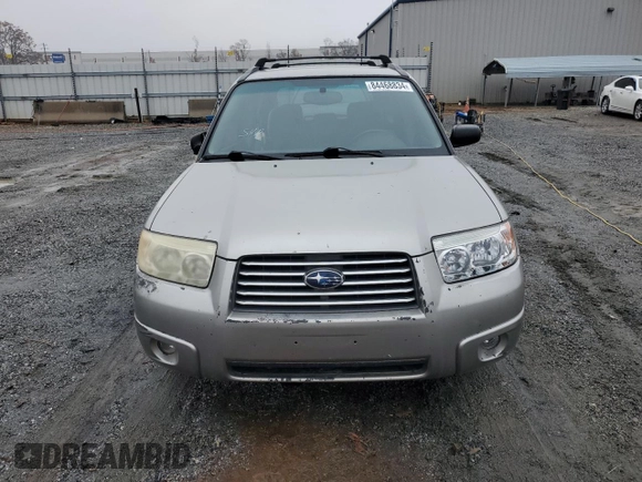 2006 Subaru Forester 2.5 X with VIN JF1SG63686H723649, listed as a Copart auction lot 84468834 with 129,499 mi miles and Salvage Title. Bid and sale history available at carsss.com. Image 5.