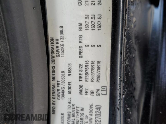 2006 Hummer H3 with VIN 5GTDN136368270240, listed as a Copart auction lot 84197454 with 209,268 mi miles and Salvage Title. Bid and sale history available at DreamBid. Image 14.