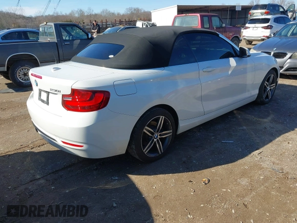 2017 BMW 2 Series 230i with VIN WBA2K9C55HV647200, listed as a IAAI auction lot 41522478 with 81,365 mi miles and . Bid and sale history available at DreamBid. Image 4.