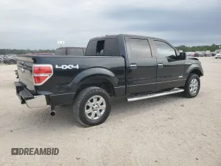 2014 Ford F-150 XL with VIN 1FTFW1ET1EFA43915, listed as a Copart auction lot 53135585 with 176,680 mi miles and Salvage title. Bid and sale history available at DreamBid. Image 3.
