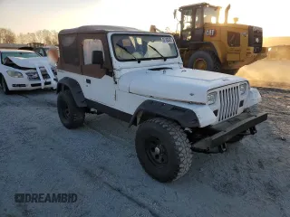 1994 Jeep Wrangler S with VIN 1J4FY19P7RP458156, listed as a Copart auction lot 50180485 with 167,155 mi miles and Salvage Title. Bid and sale history available at carsss.com. Image 4.