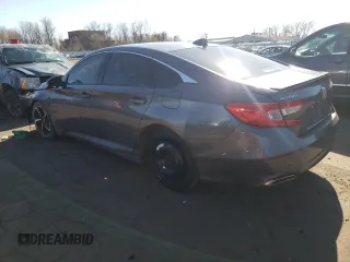 2019 Honda Accord Sport with VIN 1HGCV1F32KA048183, listed as a Copart auction lot 52595615 with 66,269 mi miles and Salvage Title. Bid and sale history available at DreamBid. Image 2.