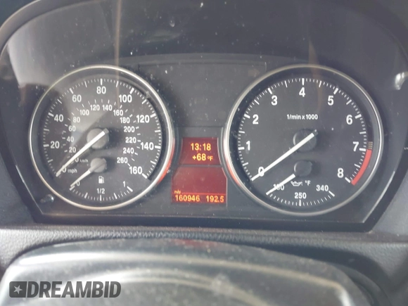 2013 BMW 3 Series 335i with VIN WBADX7C57DJ590238, listed as a IAAI auction lot 41920557 with 160,946 mi miles and . Bid and sale history available at DreamBid. Image 7.