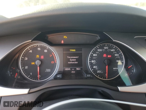2010 Audi A4 2.0T Premium Plus with VIN WAUHFAFL9AN036263, listed as a Copart auction lot 73876714 with 180,045 mi miles and Salvage Title. Bid and sale history available at carsss.com. Image 9.